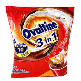 泰国进口 Ovaltine阿华田3合1巧克力即饮营养麦芽饮品袋装20包入