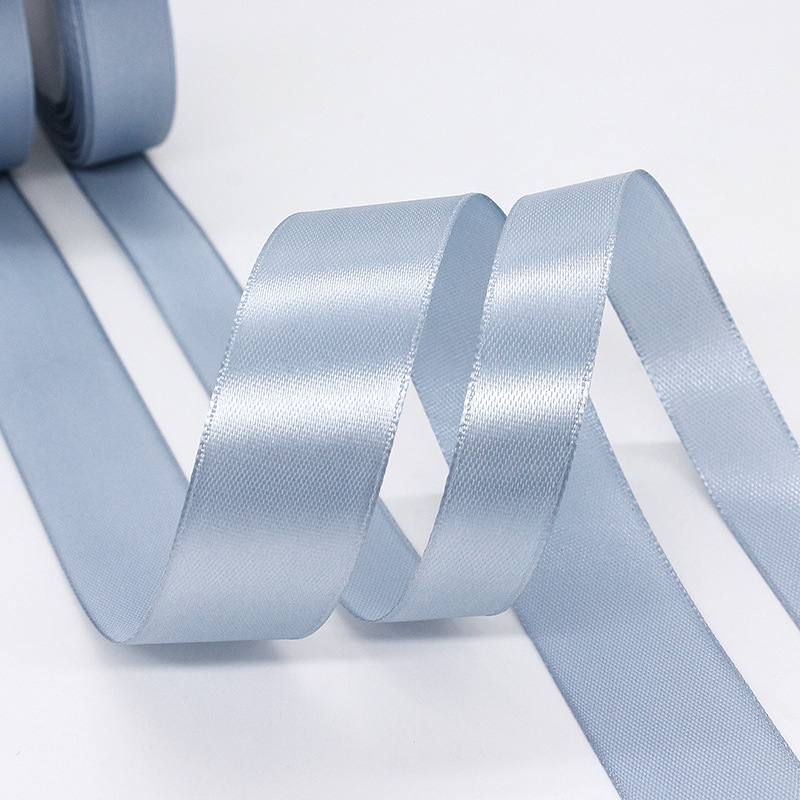 Fabricante personalizado hollín azul cinta flor regalo embalaje decorativo cinta cinta transfronteriza al por mayor