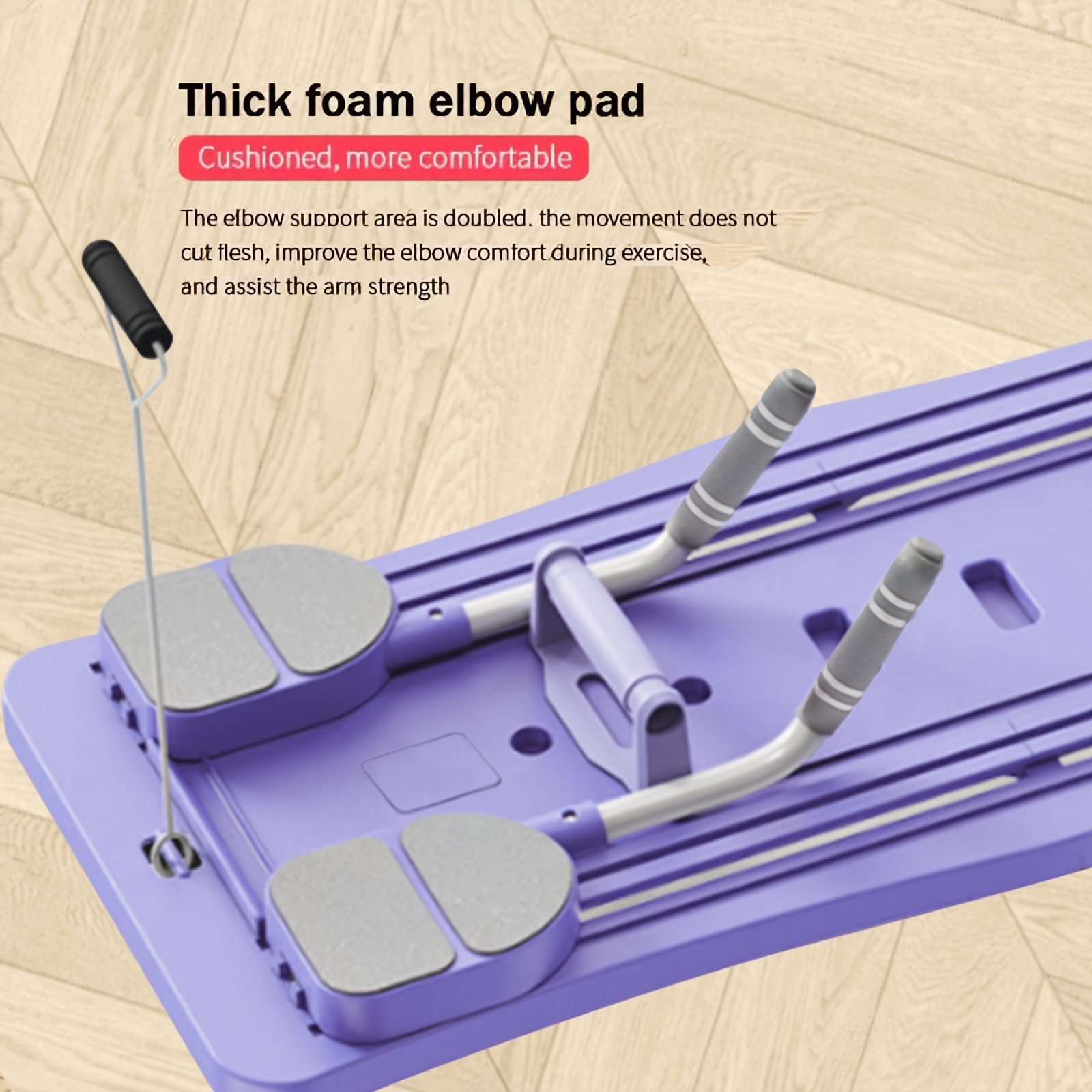 Junta de ejercicios multifuncional transfronteriza junta de ejercicios plegable en casa abdominal entrenamiento chaleco de línea placa plana para apoyar los músculos pectoral y abdominal