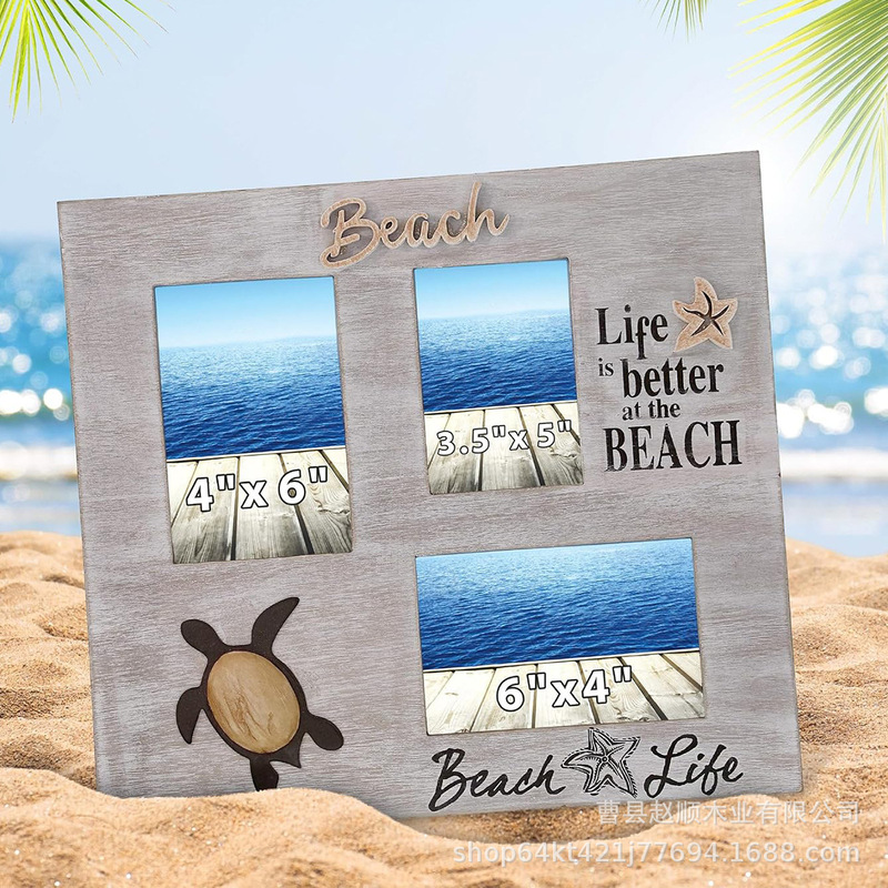 White Old Wooden Turtle Photo Frame Summer Vacation Travel Memory Desktop Wall Hanging Decoration Nautical Photo Frame White Old Wooden Turtle Photo Frame Summer Vacation Travel Memory Desktop Wall Hanging Decoration Nautical Photo Frame