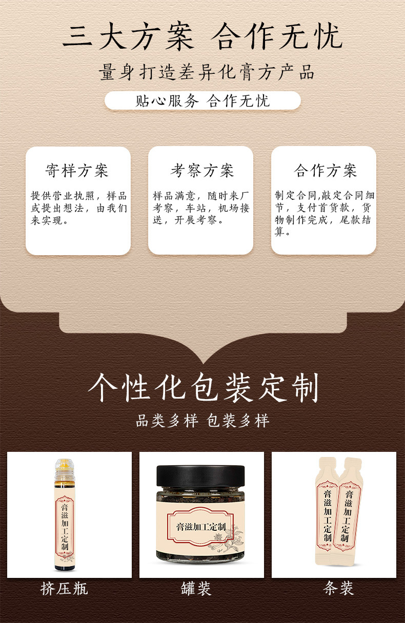 Guiyuan & American Ginseng Yuling Paste (西洋参玉灵膏) — Traditional Steamed Herbal Honey Paste, 260g in use