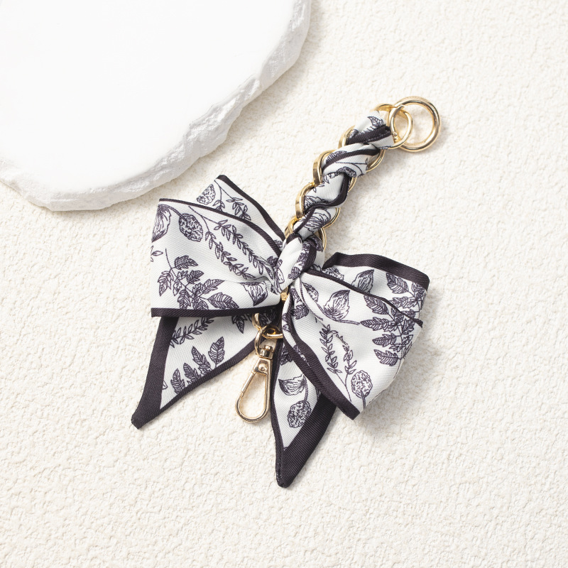 블랙 39 보우 연장 체인 17cm