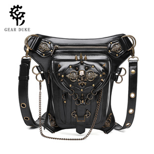 (Cross-border trading), retro universal one-shoulder bag, mobile phone, belt bag, Amazon, punk style