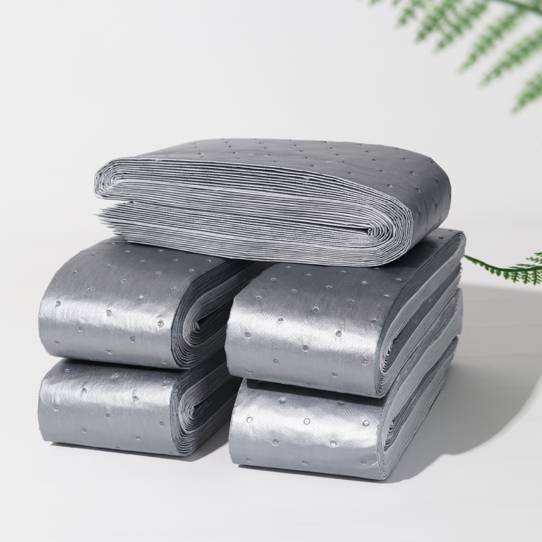 纯灰油烟机专用吸油棉条新款灰膜防渗透油槽侧吸式厨房吸油棉批发