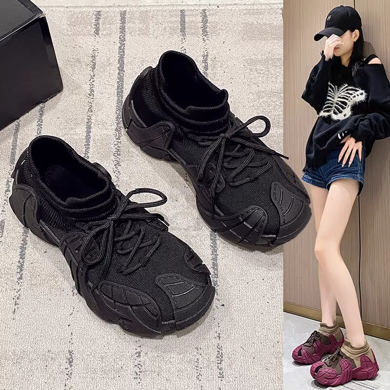 Octopus Fly-Knit Sports Shoes, Sock Shoes, Women's Thick-Soled Height-Increasing Shoes, Summer Breathable Men's Shoes, Large Size Casual Shoes Octopus Fly-Knit Sports Shoes, Sock Shoes, Women's Thick-Soled Height-Increasing Shoes, Summer Breathable Men's Shoes, Large Size Casual Shoes