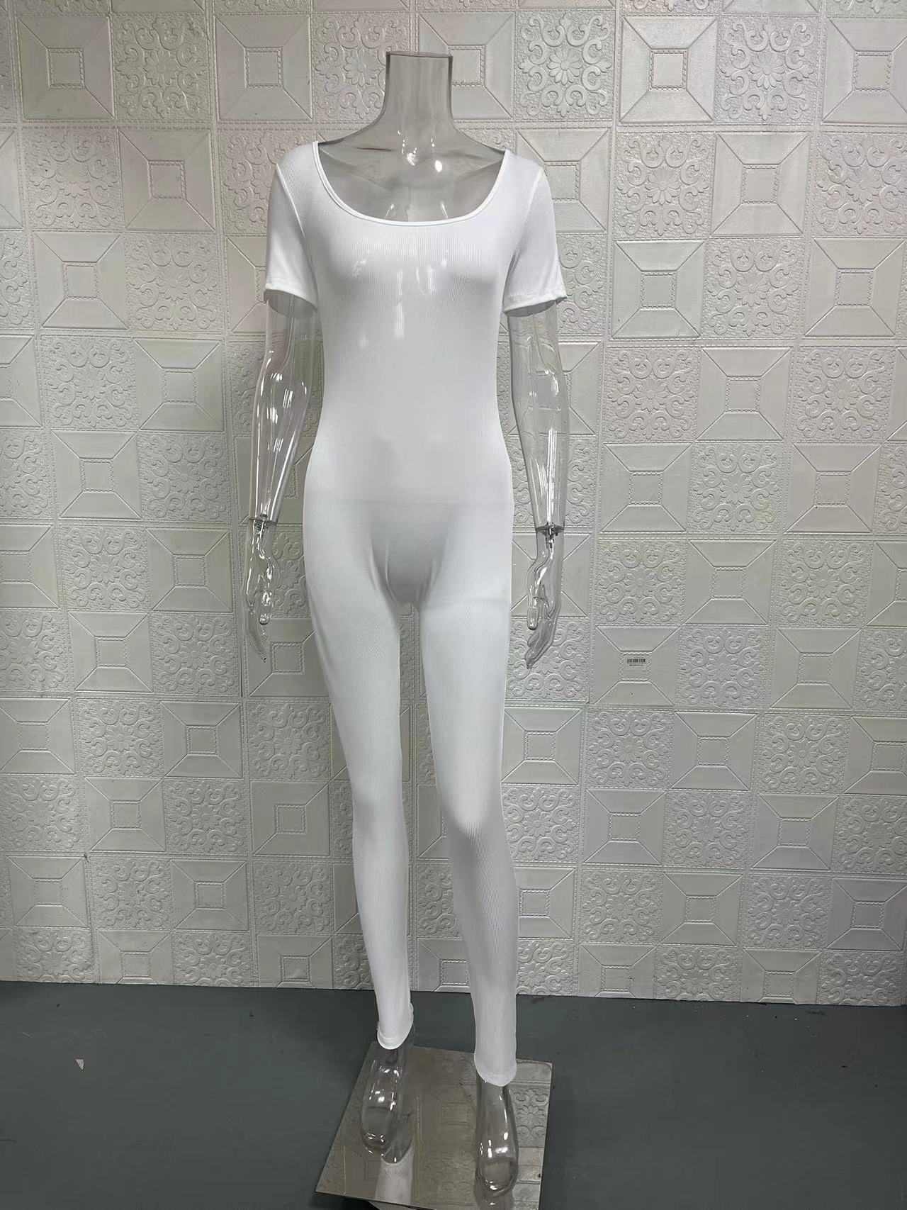 Damen-Jumpsuit-Shorts mit Hosenträgern und weitem Bein_voghion.com