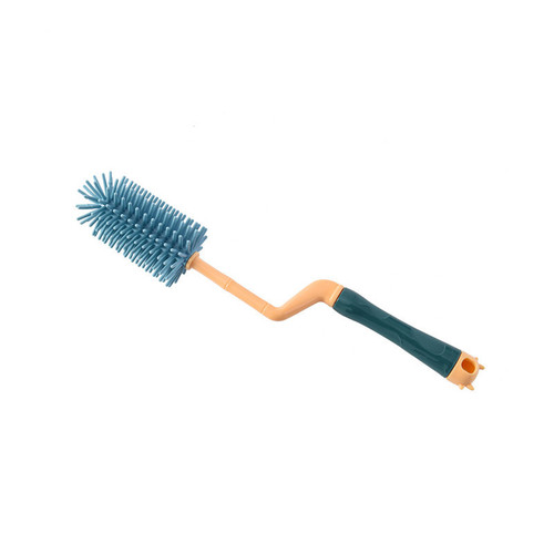 3-piece set/baby rotating soft cleaning brush/baby pacifier brush + bottle brush + straw brush/three-piece set