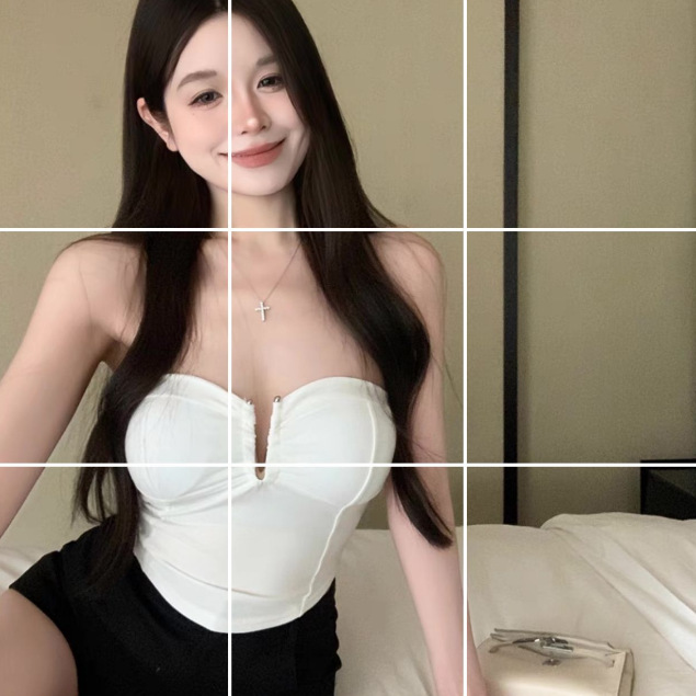 화이트(가슴 패드 포함)