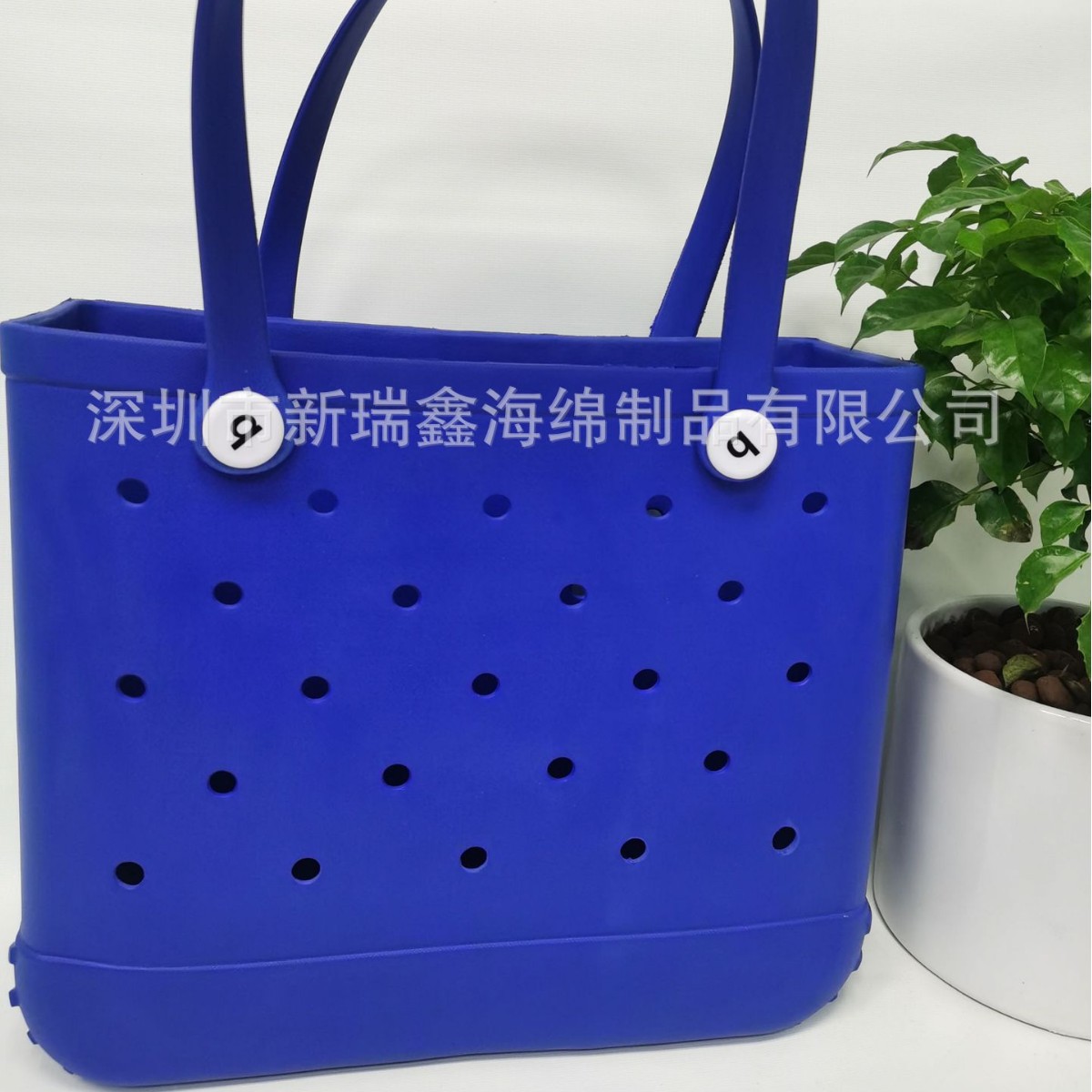 Bolso de playa de EVA transfronterizo bolso de agujero bolso de hombro bolso de gimnasio de natación impermeable bolso de almacenamiento de EVA