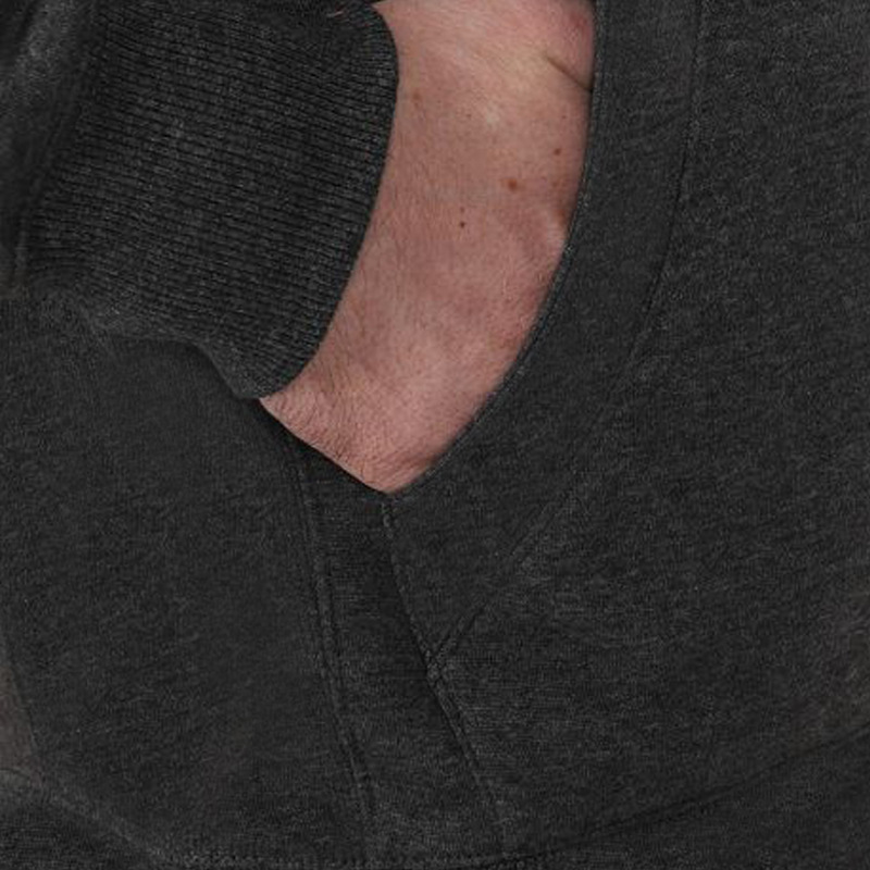Autumn and Winter Sports Men's Fashion Casual Set Hooded Cardigan Coat Solid Color_voghion.com