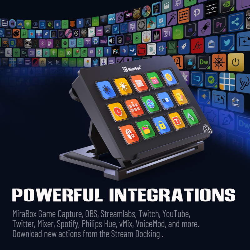 New streamdock v3/Game Console/Designer Shortcut Keyboard/Macro Keyboard Custom Visual