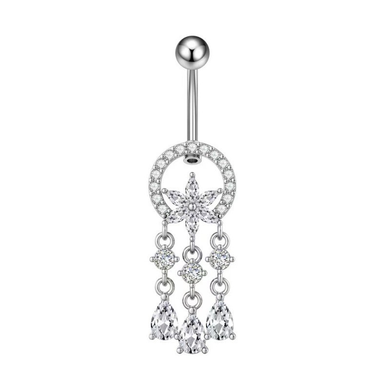 16G labret stud size and finish detail