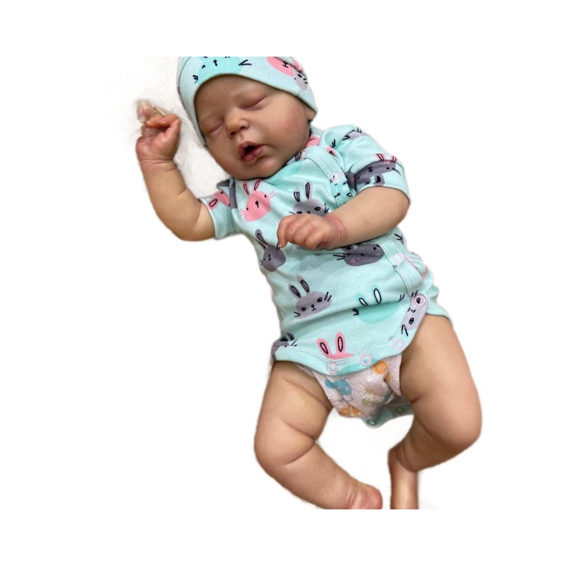 55cm Comercio exterior Exportación orden original simulación bebé muñeca suave bebé juguete crecimiento socio