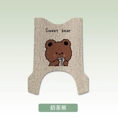 Electric vehicle foot mat, Yadi M50-M electric car foot - milk-tea-bear-yadi-m50-m