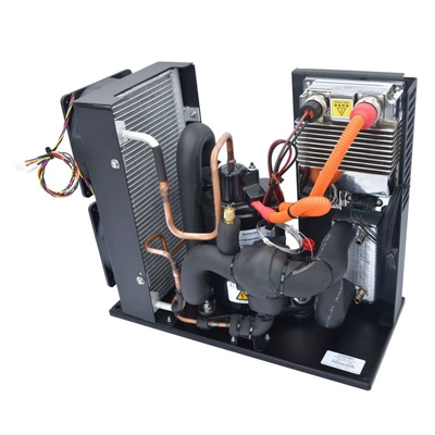 Battery cooling water circulation temperature control system, chiller unit