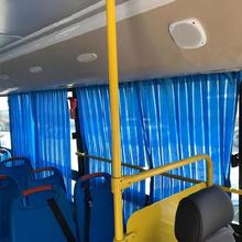 公交车客车大客车窗帘中巴折叠帘轮船折叠式改装适用于车用起重机