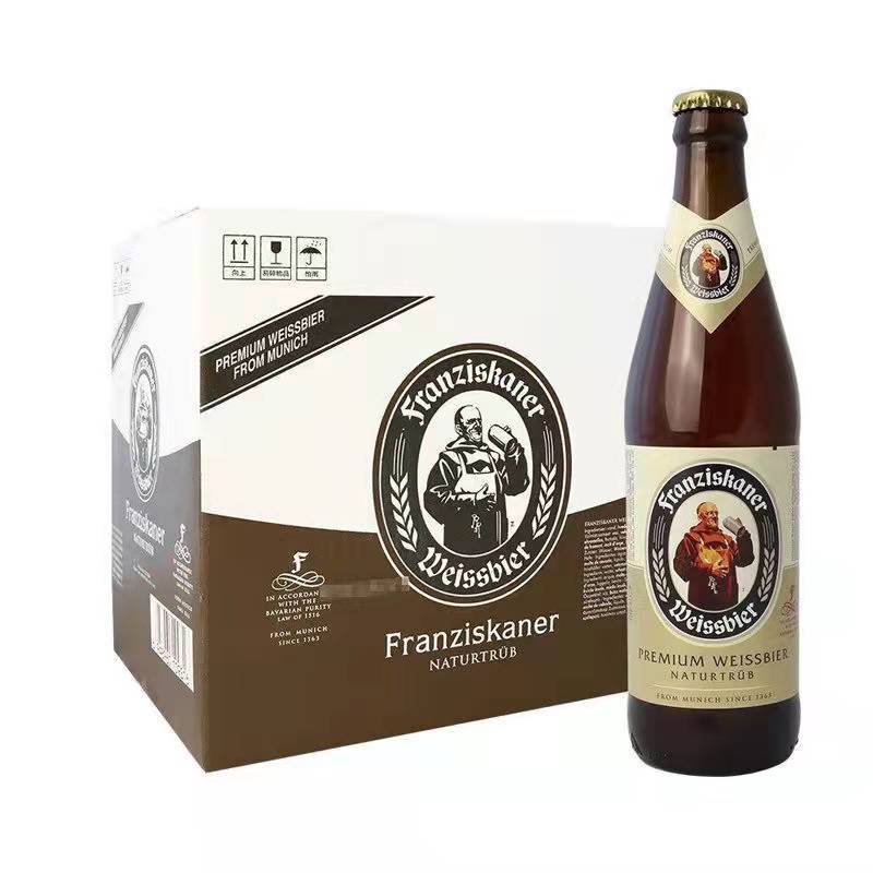 国产教士小麦啤酒 德国啤酒范佳乐 白啤黑啤450ml*12瓶 整箱批发-阿里巴巴