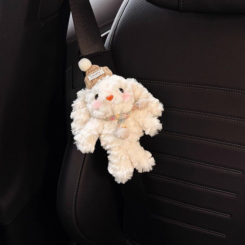 Car Seatbelt Shoulder Pad Creative Rabbit High-End Cute Decoration Anti-Wear Clothing Cartoon Couple