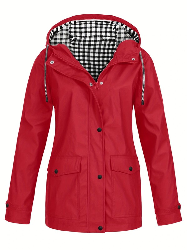 Amazon eBay 秋冬新作ジャケットチェック柄フード付きスリーインワン 0.05kg 点セットアウトドア登山服防水アウター|undefined