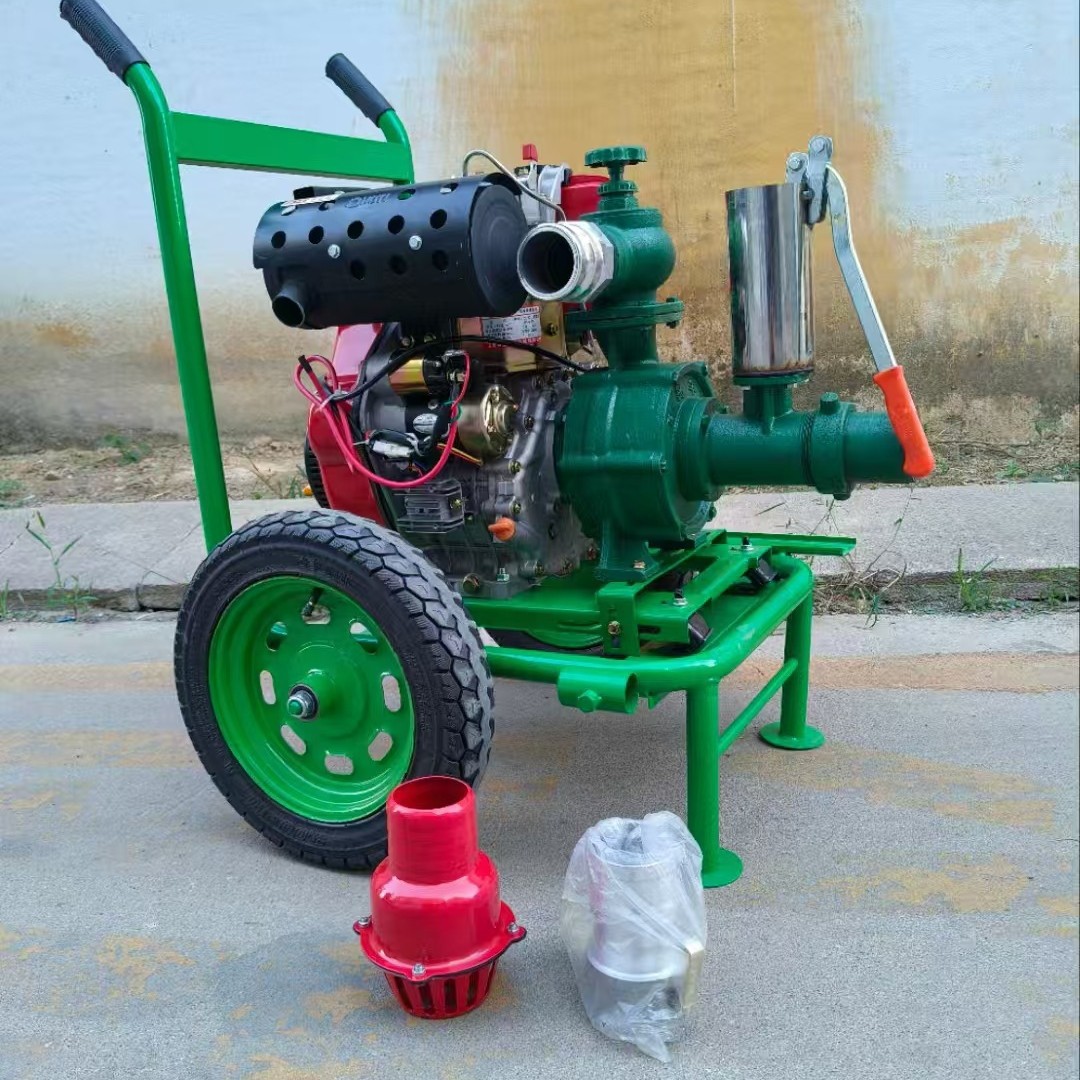 汽油机防汛抽水机 防汛高压四冲程自吸泵 排涝抗洪抽水泵