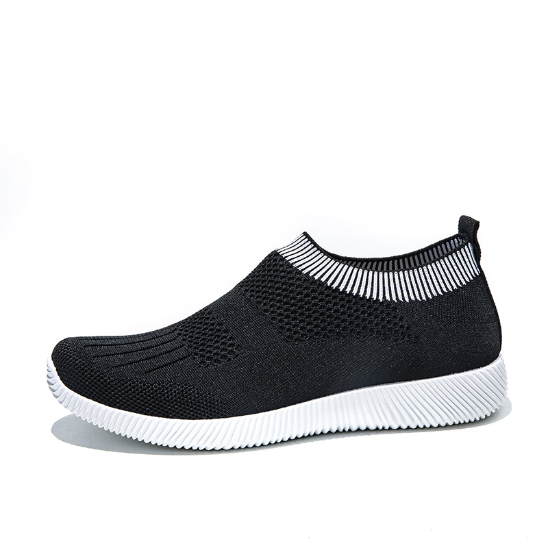 

Flying Woven Slip-ons Casual Sports Style Ladies Shoes