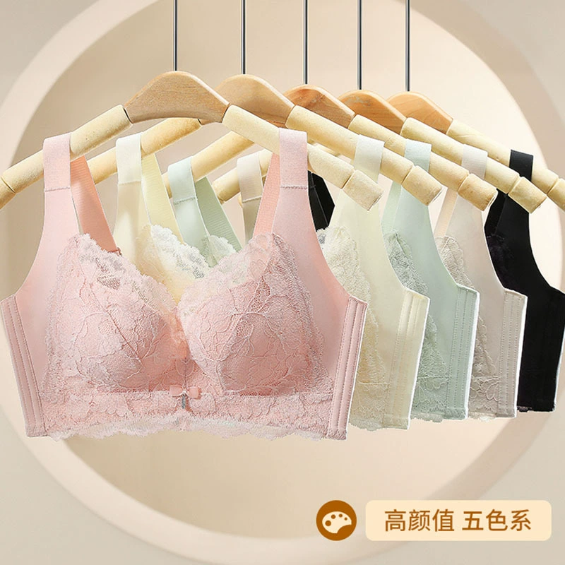(Cross-border trading), breathable thin underwear, supporting bra, plus size