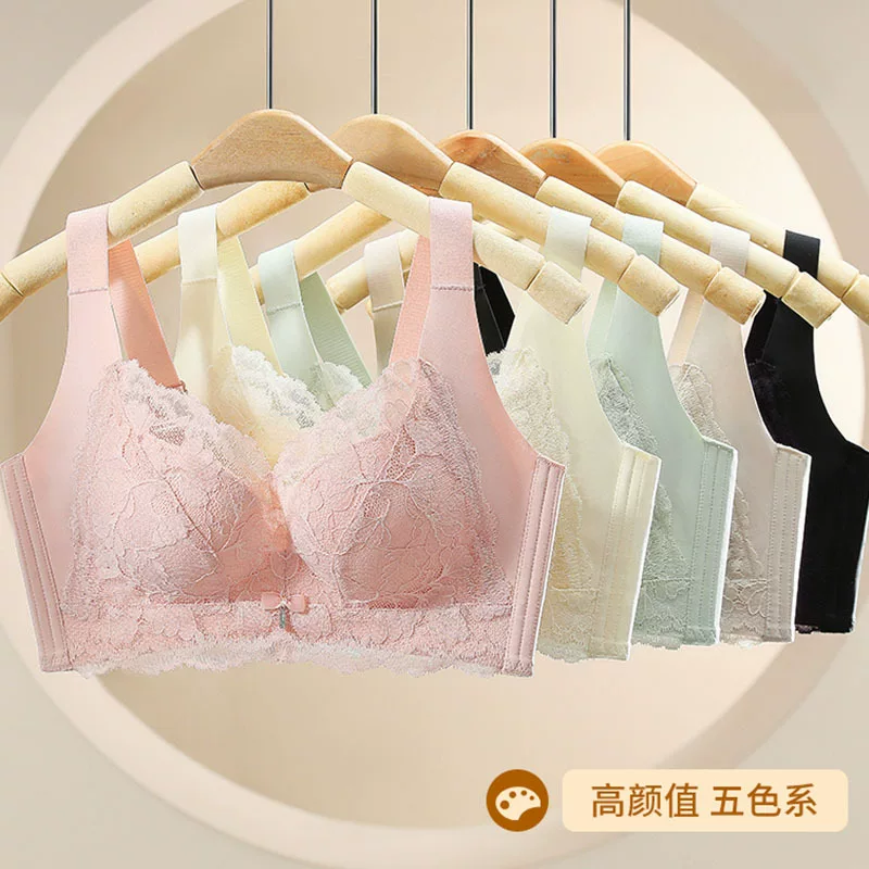 (Cross-border trading), breathable thin underwear, supporting bra, plus size