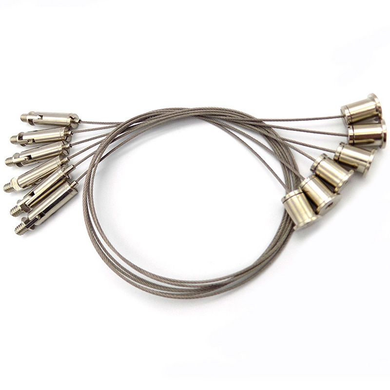 Suministro directo de fábrica de accesorios universales para faros, soportes de cable de 1.5 para iluminación de carpas de cultivo, cuerdas para colgar