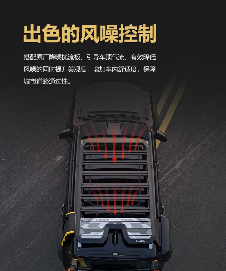 Haval H5 Roof Rack Ladder Explorer Roof Rack Outdoor Camping Style Off-Road Modification Accessories Roof Platform