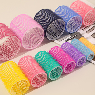 New Color Velcro Hair Roller Lazy Air Bangs Self-adhesive Fluffy Hair Roller Non-ironing Pear Flower Roller Hair Roller