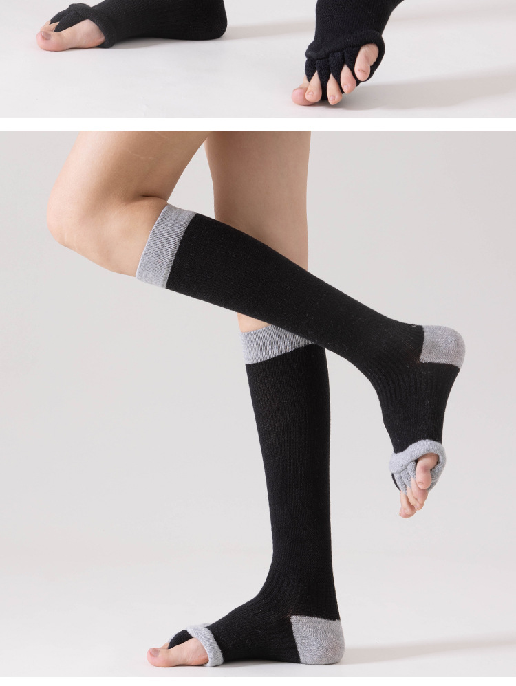 Femmes Style Simple Bloc De Couleur Coton Crew Socks Une Paire display picture 4