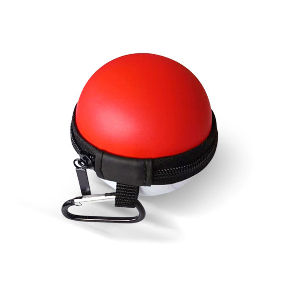 Switch Elf Ball Storage Bag with Carabiner Portable Pokeball Protection Storage Bag Grip Ball Storage Bag