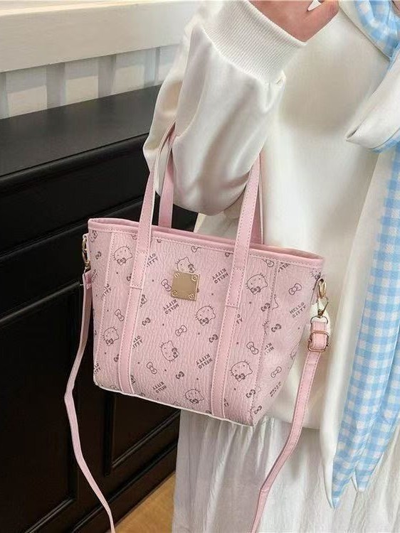 HELLO KITTY/ハローキティ オルローフェン 【ガールズギフト】ポータブルクロスボディスモールメニューショルダーバッグ|undefined