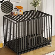 狗笼子中大型犬家用室内外带厕所加粗加固方管宠物笼金毛边牧狗笼