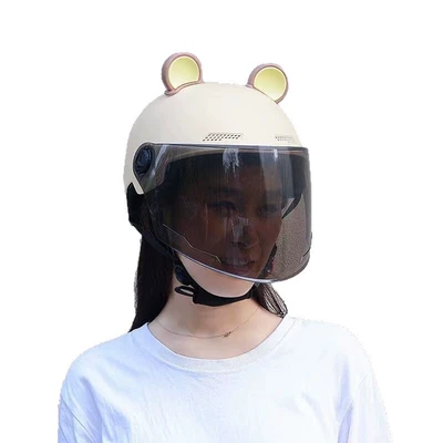 suitable for electric bikes and — Motosiklet kaskı (dəbilqə)