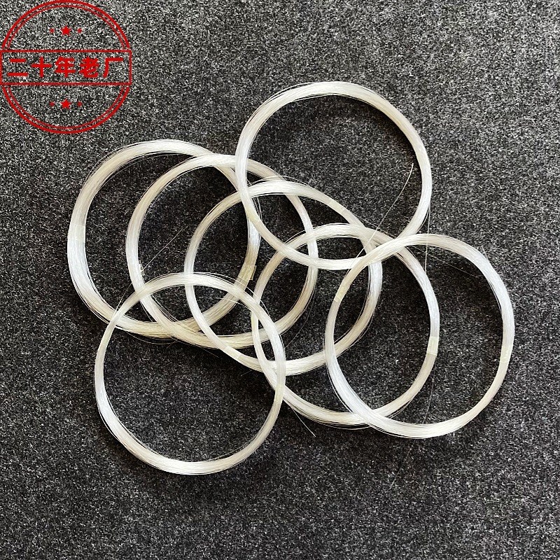 Sedal de Pesca de 10 Metros y 20 Metros, 100 Piezas por Bolsa, Monofilamento de Nailon, Rollo Pequeño, Sedal para Colgar en Navidad, Accesorios para Exteriores