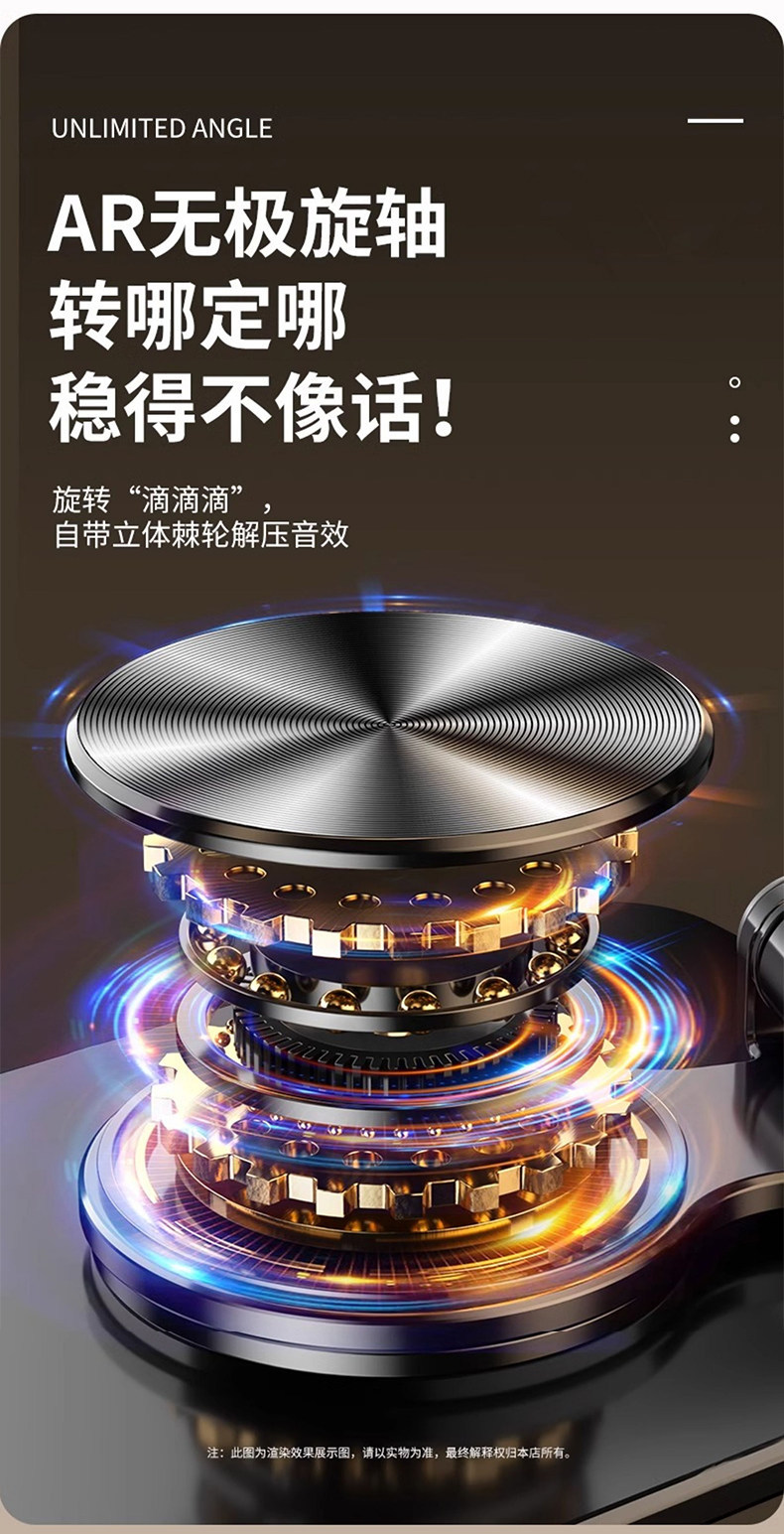 TikTok Bestseller Metal Rotating Phone Stand Dizisi İzleme Canlı Yayın Tembel Kişi Mucizesi Reklam Logosu Baskılı Masaüstü Tutucu
