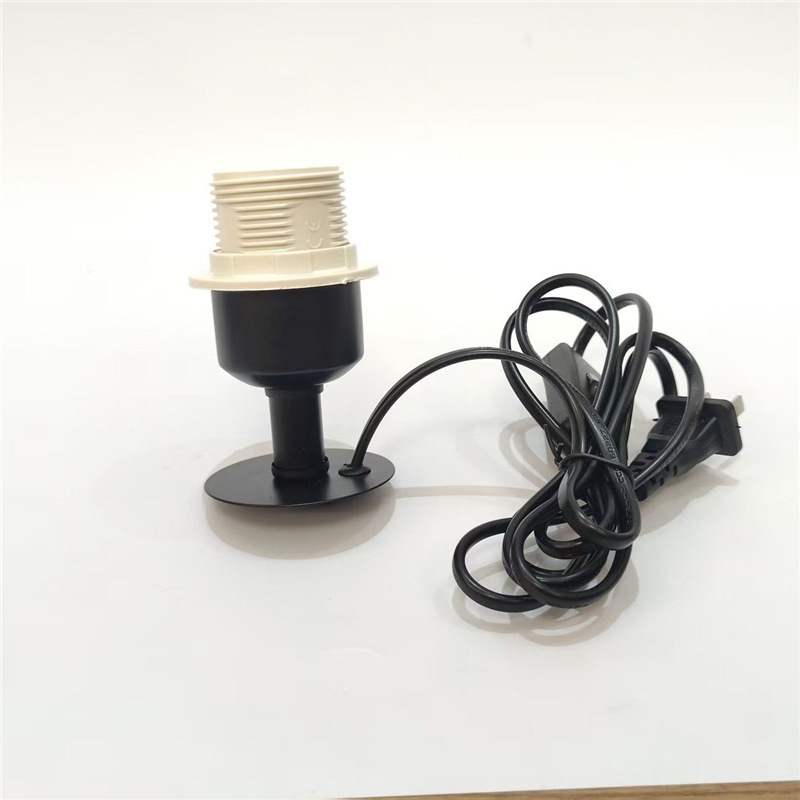 DIY花瓶改台灯灯座陶瓷花瓶改造台灯座灯具手工E27螺口花瓶灯配件|undefined
