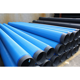 Rifeng Double High-Strength (Pp) Reinforced Polyethylene Corrugated Pipe Corrosion-Resistant Drainage Steel Belt Pressure-Resistant Municipal Pipeline
