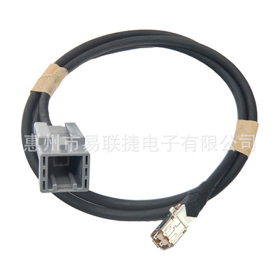 JAE连接器单孔灰母L900 L=900mm 一端单孔USB汽车线束