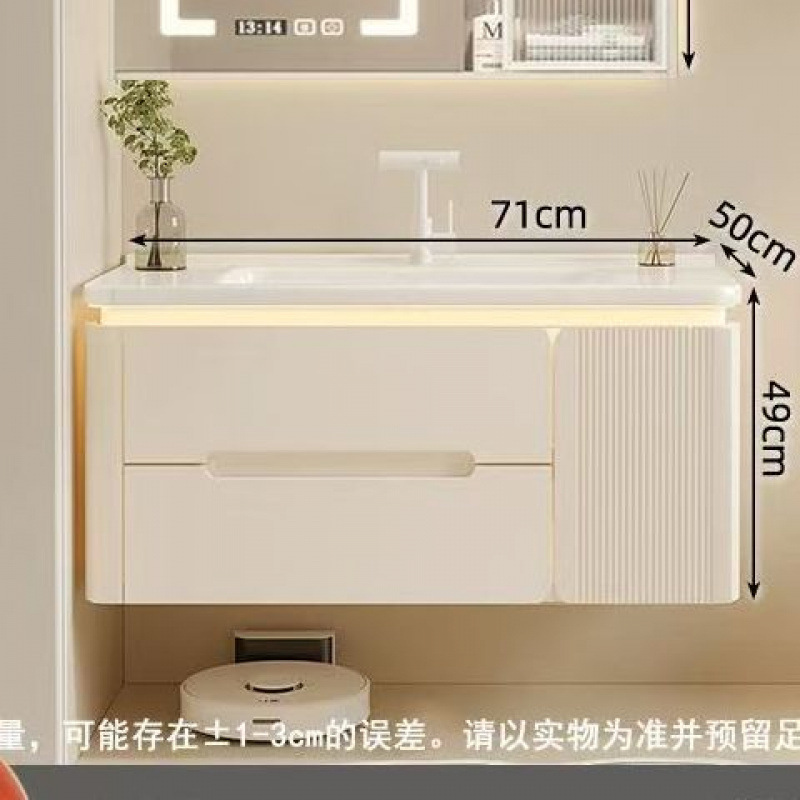 심플모델 [스마트백라이트 싱글렌즈] - 70cm [미러박스가 없는 싱글캐비닛] 설치없음 복지모델