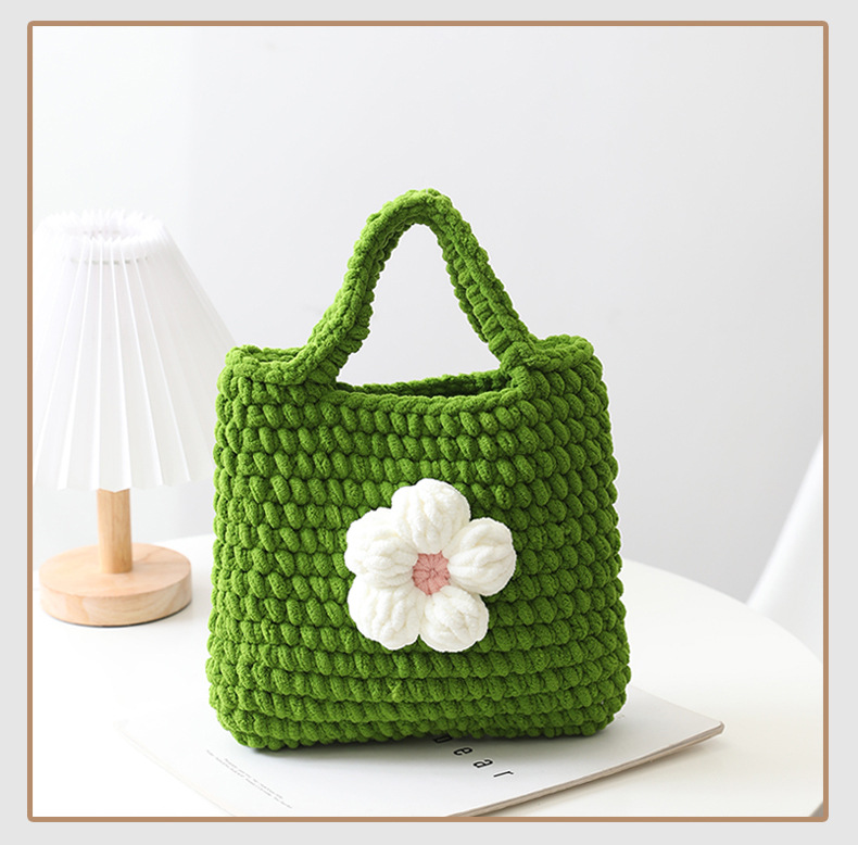 Women's Medium Polyester Flower Vintage Style Classic Style Square Magnetic Buckle Square Bag display picture 1