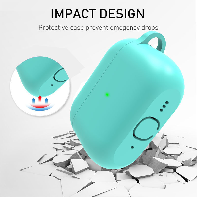 适用Airpodspro3保护套苹果耳机保护壳硅胶纯色airpods保护壳批发|undefined