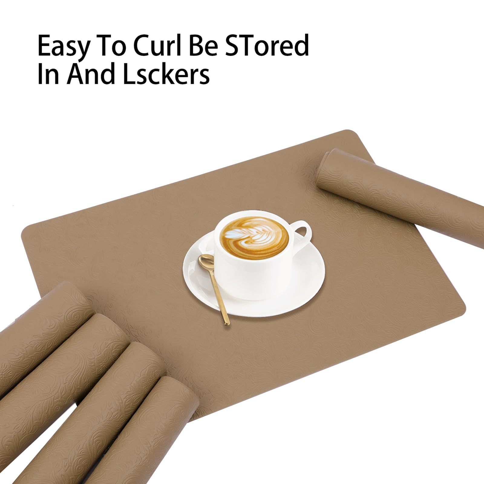 Cojín de cuero en relieve pvc estampado retro lujoso ligero impermeable aislamiento térmico cojín de comedor de hotel cocina cojín occidental