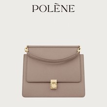 Polene波灵恩Number Seven王妃包荔枝牛皮手提斜挎包