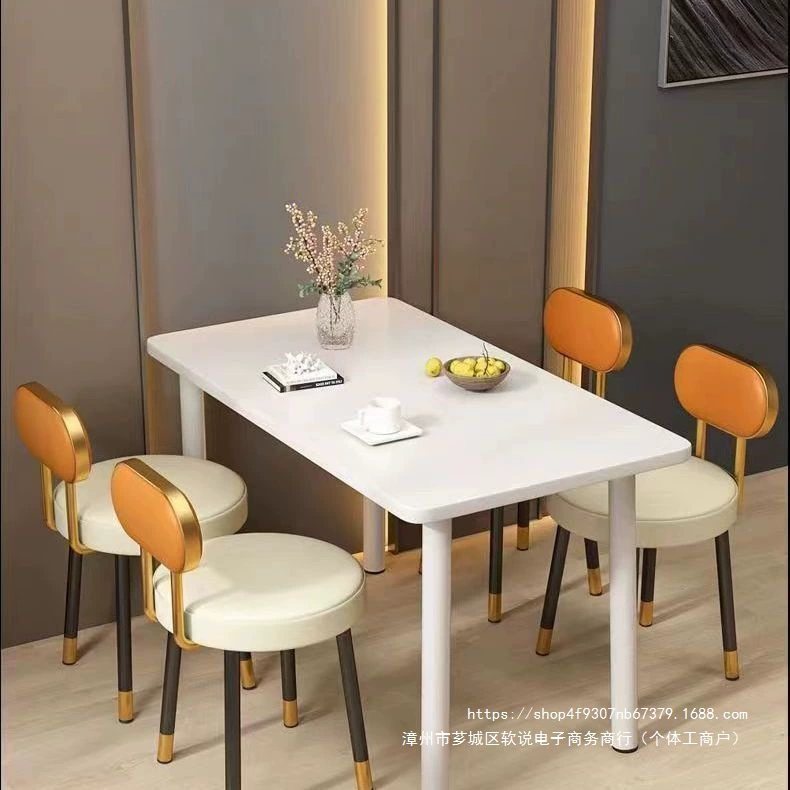 Модный табурет для макияжа для спальни для девочек, высокий эстетический стиль общежития, прочный и утолщенный для домашнего использования.