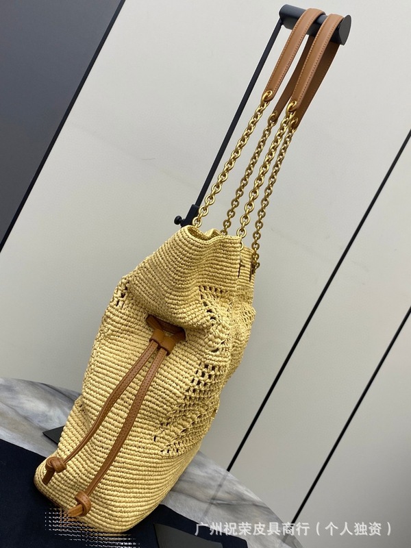 Y's Yangshulin ラフィア Jamieshopping 編み込み福袋トート ビーチ チェーン ショルダー クロスボディ レディース バッグ|undefined
