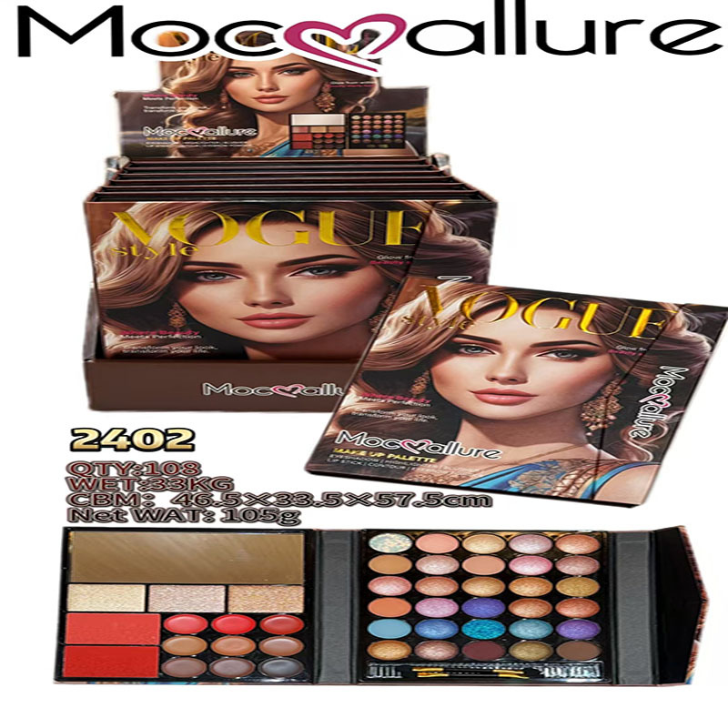 Mocoallure nueva sombra de ojos transfronteriza de comercio exterior blush de alto brillo set de maquillaje de papel unicornio set image 8