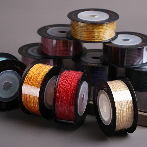 Dragon knot Mambo line second generation upgraded version dyed 18 meters 22 colors Mambo line 1.5mm jewelry rope Chinese knot wire