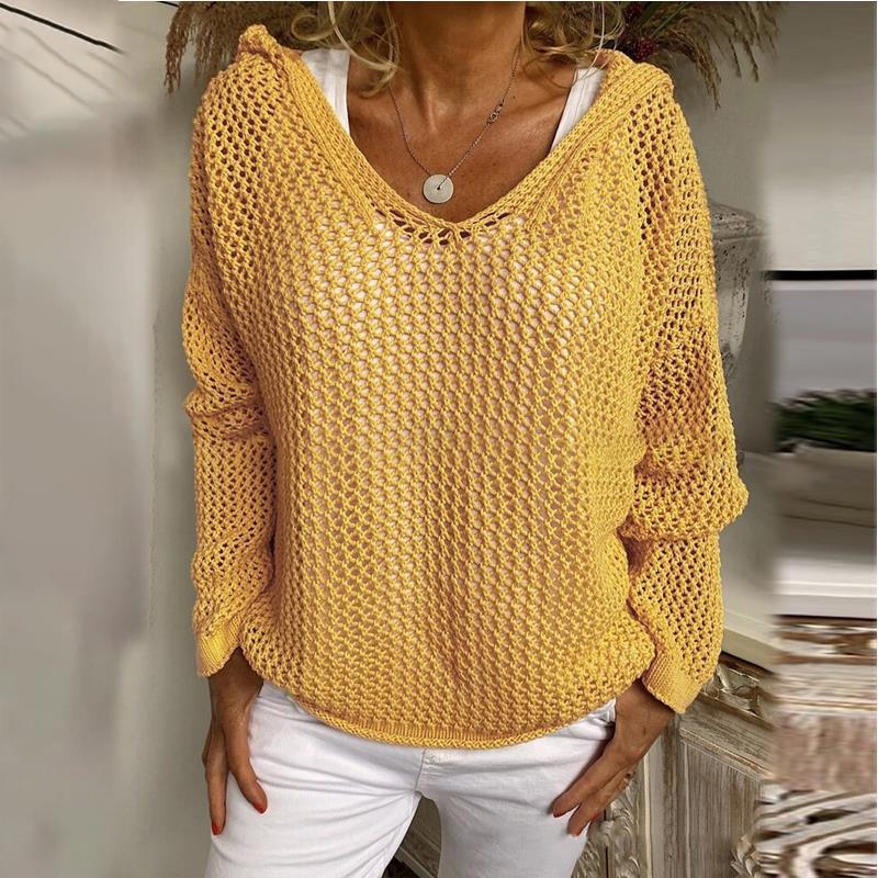 2026 Amazon Hot-Selling Knit Outerwear Sun Protection Hooded Sweater, Thin Loose-Fitting Hooded Knitwear 2026 Amazon Hot-Selling Knit Outerwear Sun Protection Hooded Sweater, Thin Loose-Fitting Hooded Knitwear